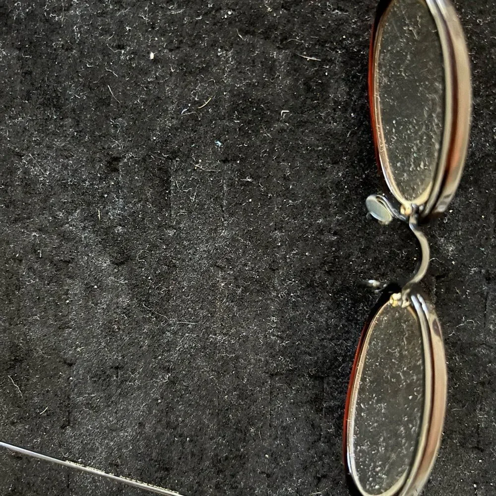 Donna Karan eyeglasess oval optical frame vintage eyewear glasses accessory y2k